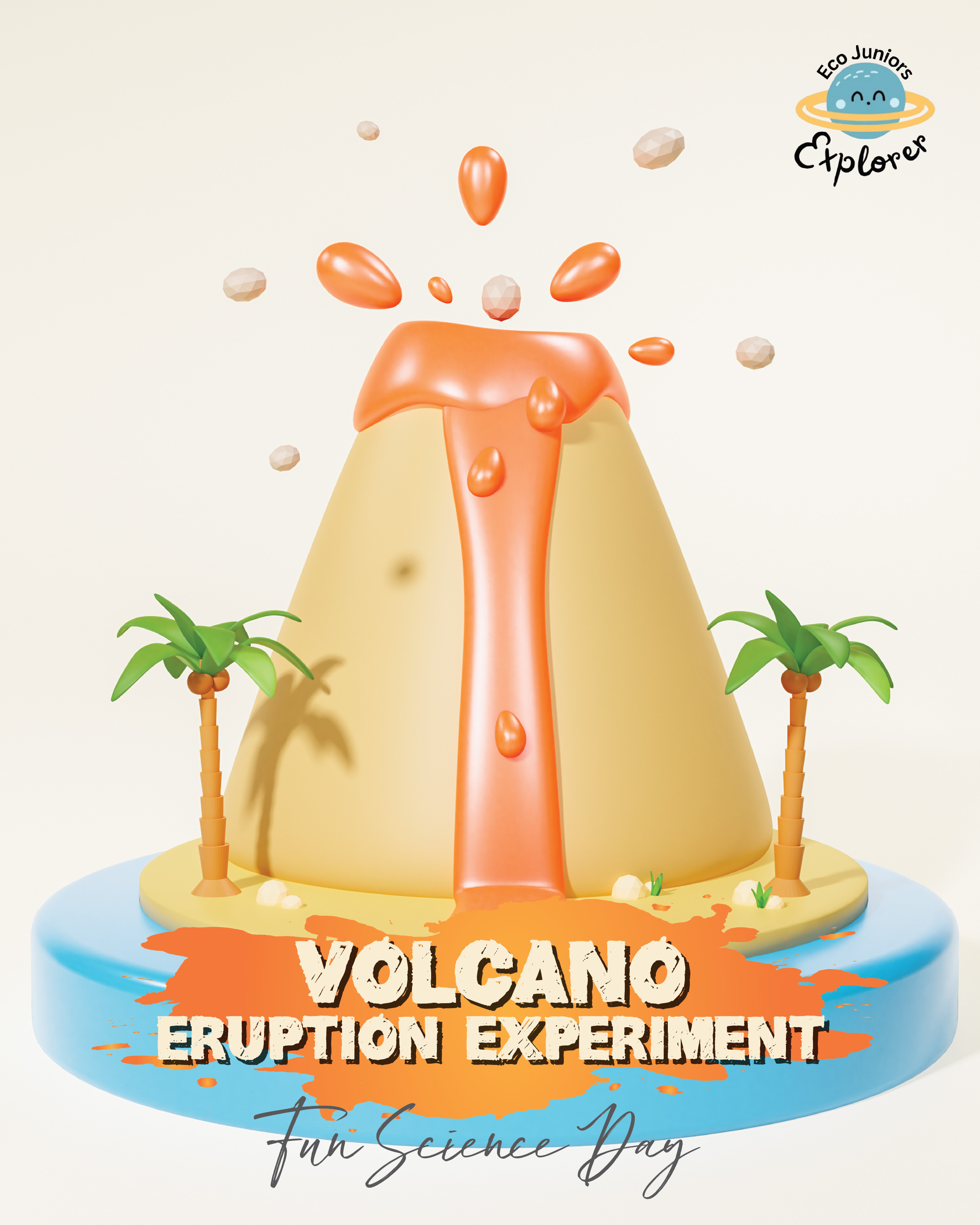 Volcano Eruption Experiment